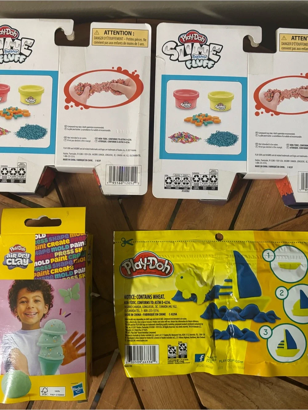 NEW 4 Play-Dough Slime, Clay & Sand SET Party Pack